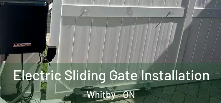  Electric Sliding Gate Installation Whitby - ON